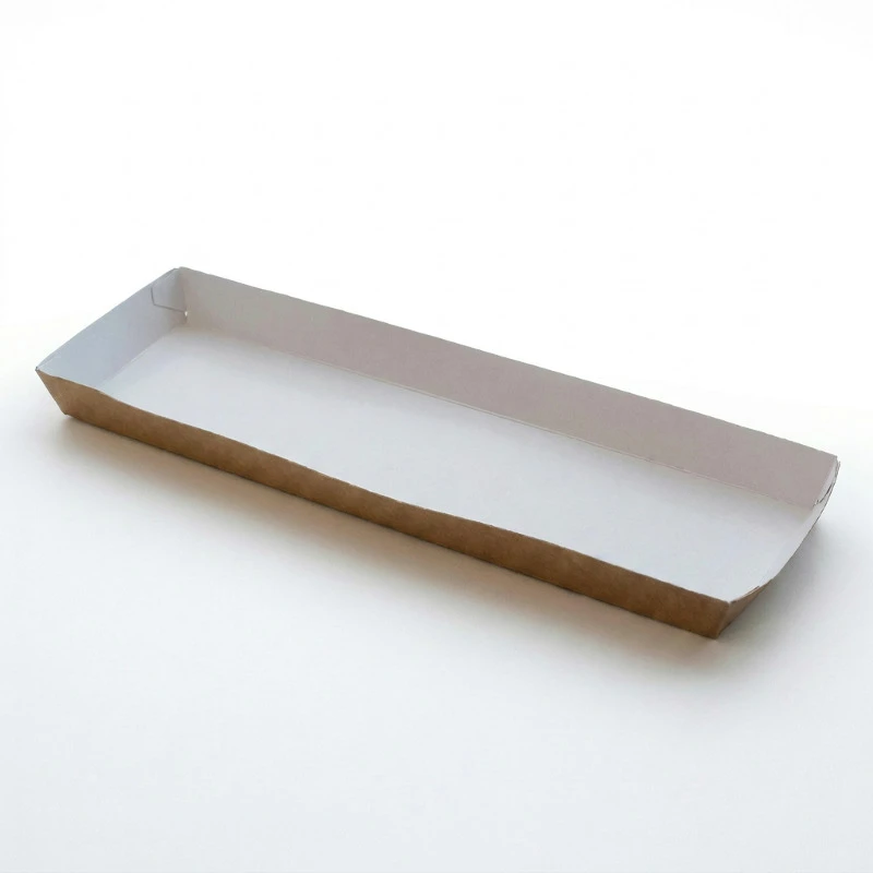 Pølsebrett XXL 330x90x20 mm med kant brun ML126247 by Multiline color Svart