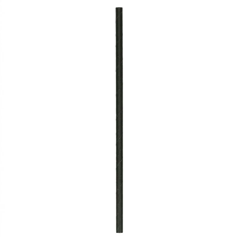 Sugerør Ø6x200 mm 4-lags rette papir Svart 250 stk. ML80550022-1 by Multiline color Svart