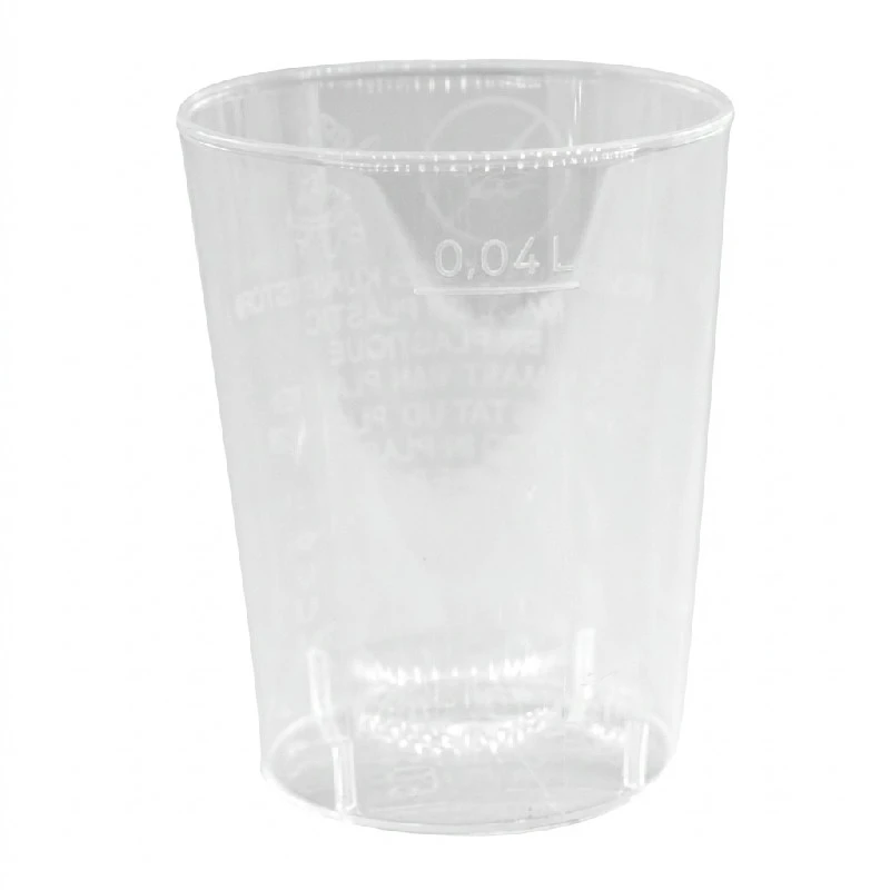 Plastglass Snapseglass 2/4 cl 50 stk. ML125724 by Multiline color Svart