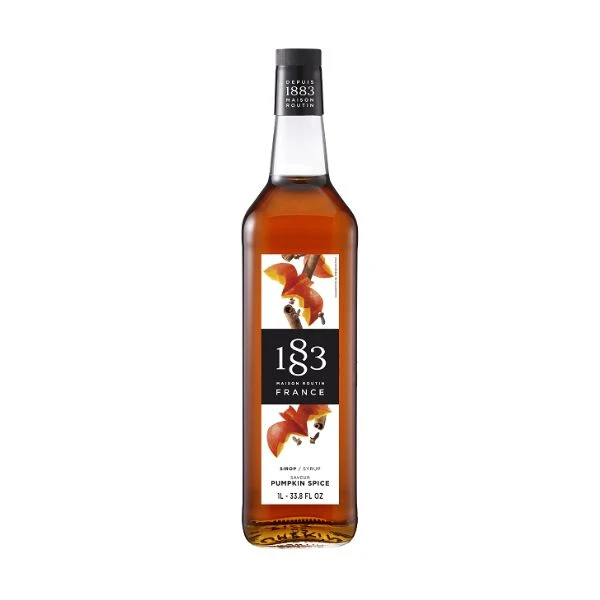 1883 Pumpkin Spice Sirup 100 cl 17-2880 by 1883 color Svart