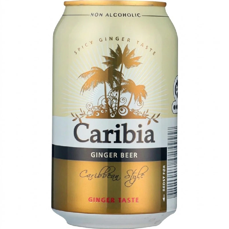 Caribia Ginger Beer 33cl Boks 290617 by Caribia color Svart