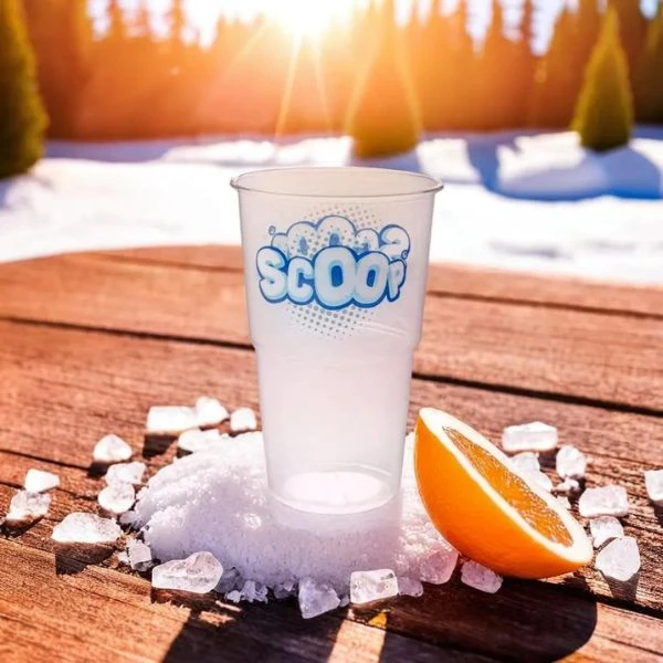 Plastbeger Scoop Large 50 cl - 50 stk. 325175 by SCOOP color Helder