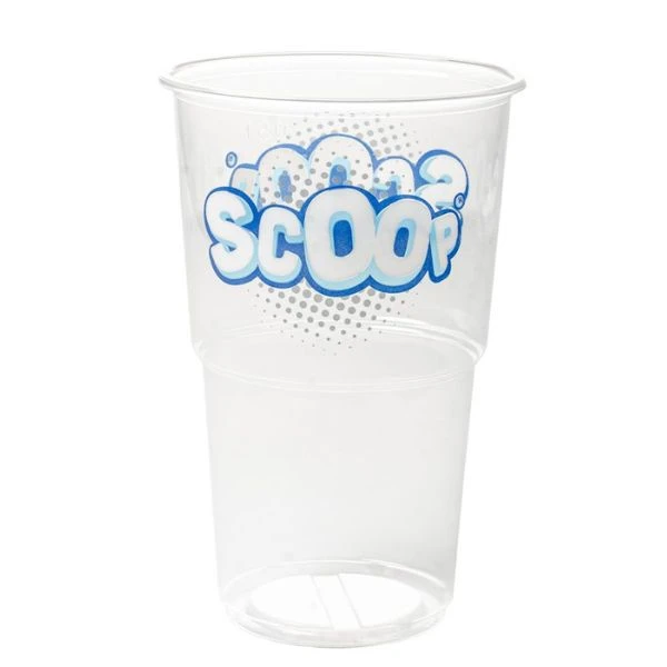 Plastbeger Scoop Large 50 cl - 50 stk. 325175 by SCOOP color Helder
