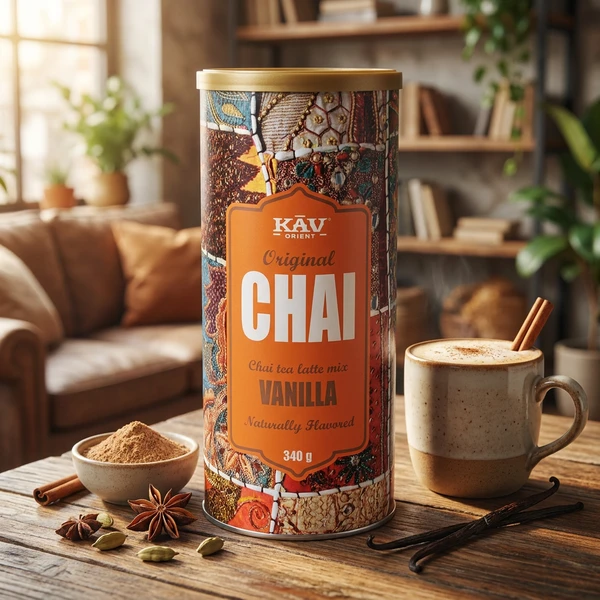 Chai Vanilla 340 g boks KAV3205 by KAVALAN color Svart