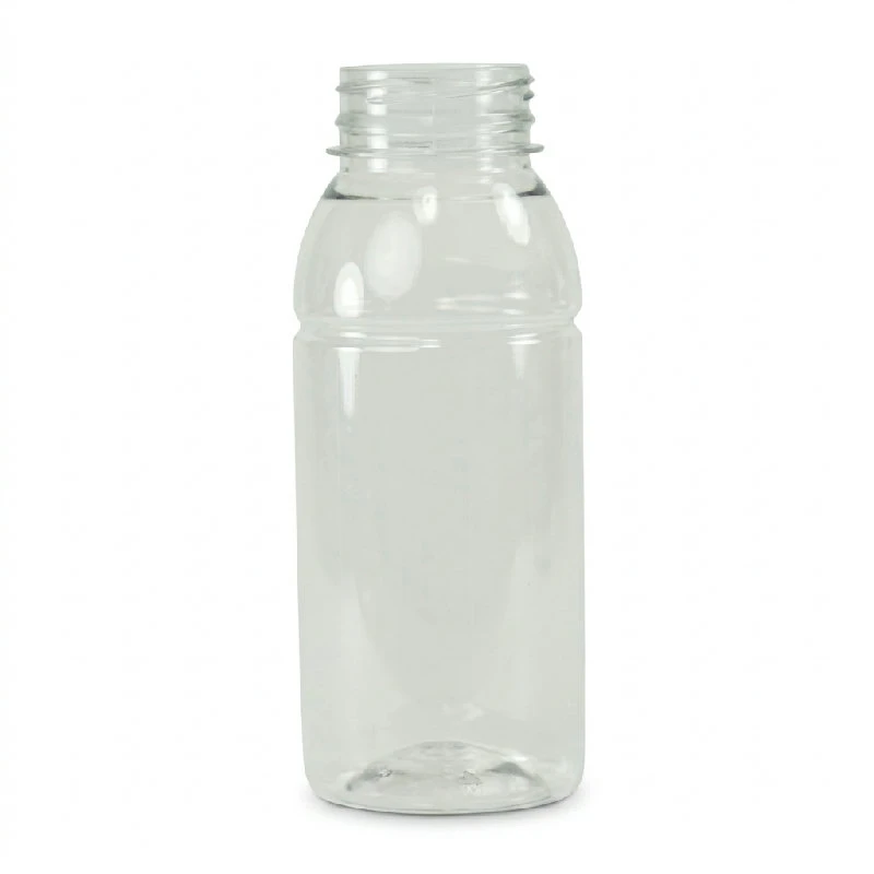 Flaske 250 ml Ø55x138.5 mm PET Klar ML125644IN by Multiline color Svart