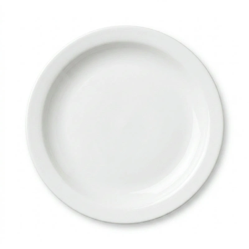 Amalie Desserttallerken 24 cm Hvit 5010129 by Amalie color Svart