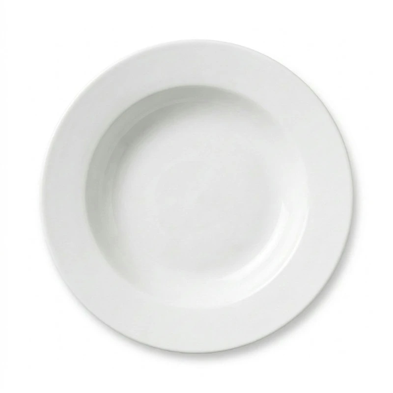 Amalie Dyp Tallerken 24 cm Hvit 5010144 by Amalie color Svart