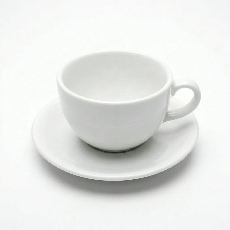 Amalie Cafe Au Lait Underkopp 14,5 cm Hvit 5010755 by Amalie color Svart