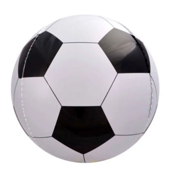 Ballong "Fotball" Ø34 cm 4201541  color Svart