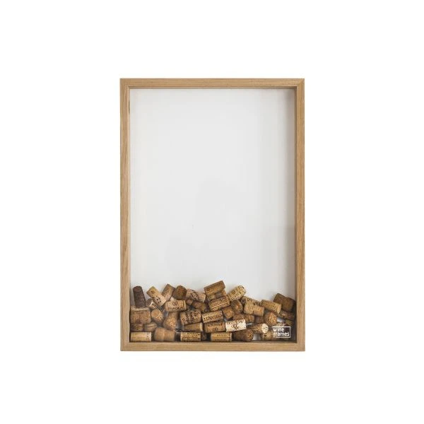 Ramme til vinpropper - Den Lille i Eik WF101 by Wineframe color Svart