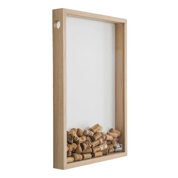 Ramme til vinpropper - Den Lille i Eik WF101 by Wineframe color Svart