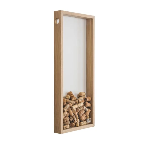 Ramme til vinkorker – Den Lange i eik WF103 by Wineframe color Svart
