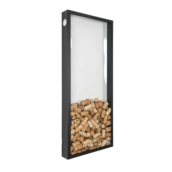 Ramme til vinpropper - Den Lange i matt sort WF303 by Wineframe color Svart
