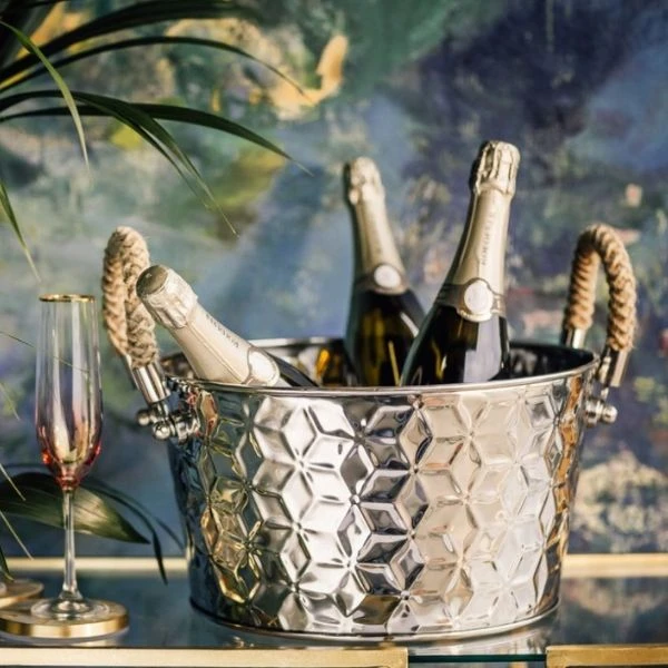 Geo Champagnekjøler - Nikkel GM-6118 by Culinary Concepts color Svart