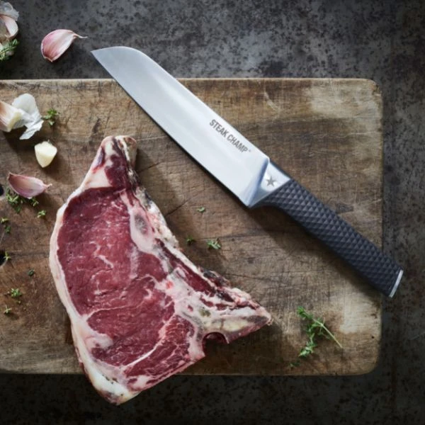 SteakChamp Chef's Kokkekniv Kitchen Pro 19 cm 99-5003 by Steakchamp color Svart