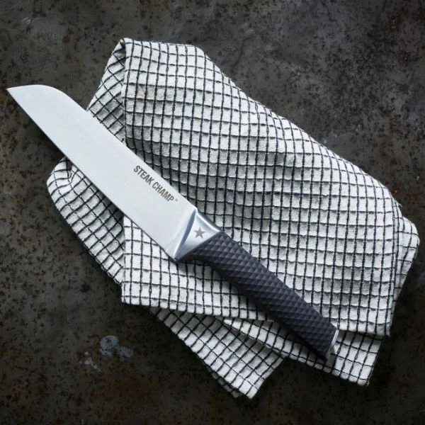 SteakChamp Chef's Kokkekniv Kitchen Pro 19 cm 99-5003 by Steakchamp color Svart
