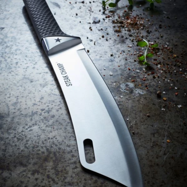 SteakChamp Chef's Kokkekniv BBQ Pro 22 cm 99-5004 by Steakchamp color Svart
