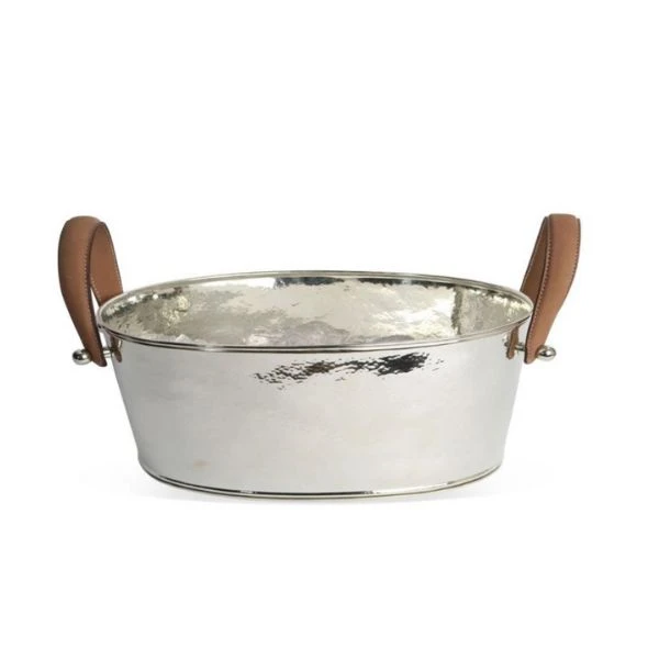 Champagnekjøler med skinnhåndtak – hamret look 6118-CH by Culinary Concepts color Svart