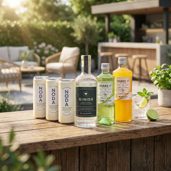 Gin Hass Alkoholfri - Drinkspakke Barlifepakke1AF by Barlife color Svart