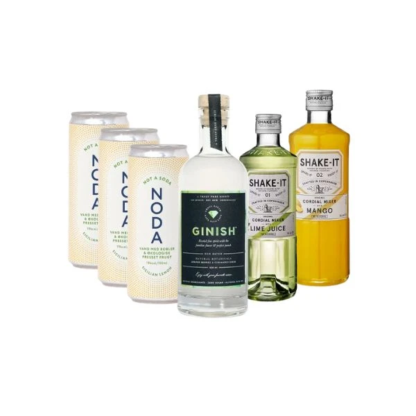Gin Hass Alkoholfri - Drinkspakke Barlifepakke1AF by Barlife color Svart
