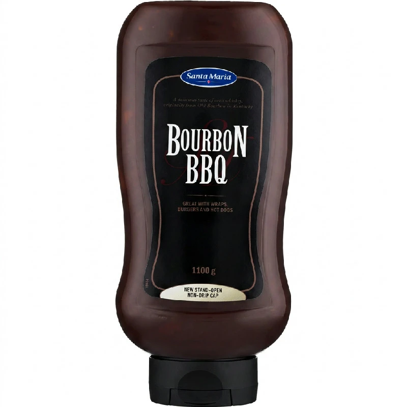 Bourbonsaus Barbecue Santa Maria 1,1 kg 215860 by Santa Maria color Svart