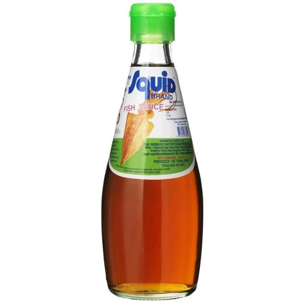 Fiskesaus Squid 300ML 263201 by Squid color Svart