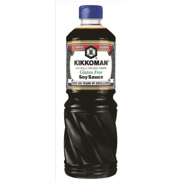 Glutenfri soyasaus Kikkoman 1LTR 246029 by KIKKOMAN color Svart
