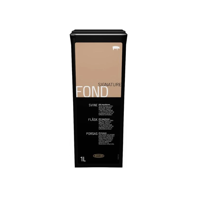 Grisefond Oscar 1LTR 250532 by OSCAR color Svart