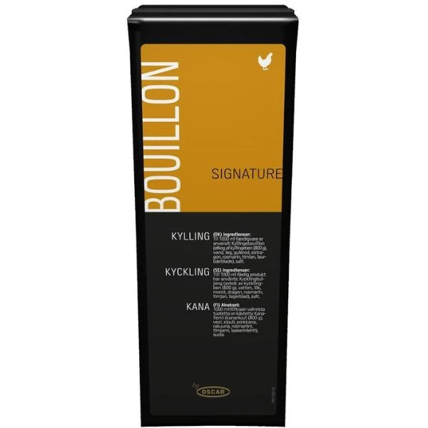 Kyllingbuljong Signature Oscar 1LTR 174529 by OSCAR color Svart