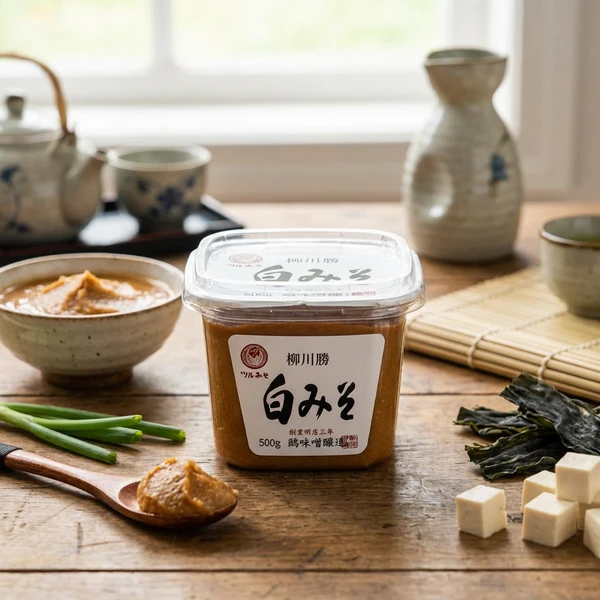 Miso hvit Tsurumis 500G 324993 by Tsurumis color Svart