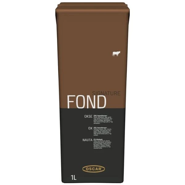 Oksefond Oscar 1LTR 68098 by OSCAR color Svart