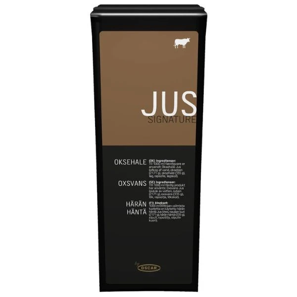 Oksehalefond Jus Oscar 1LTR 221912 by OSCAR color Svart