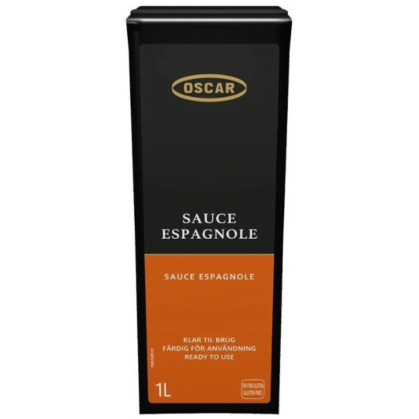Oscar Sauce Espagnole klar til bruk 1 liter 73411 by OSCAR color Svart