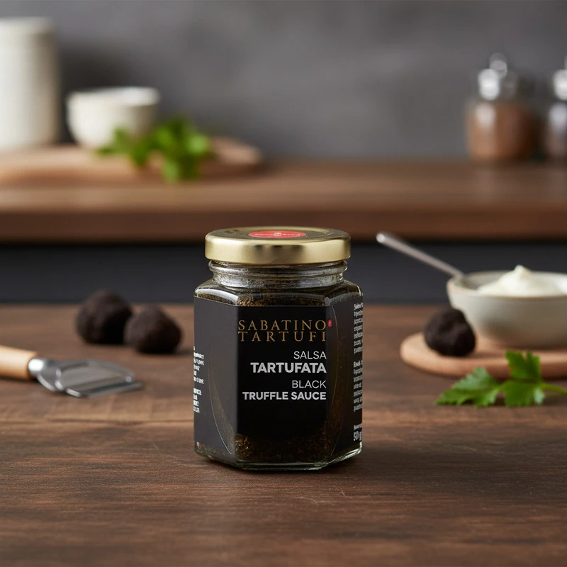 Trøffelsaus/Salsa sort Sabatino 90G 260036 by Sabatino color Svart