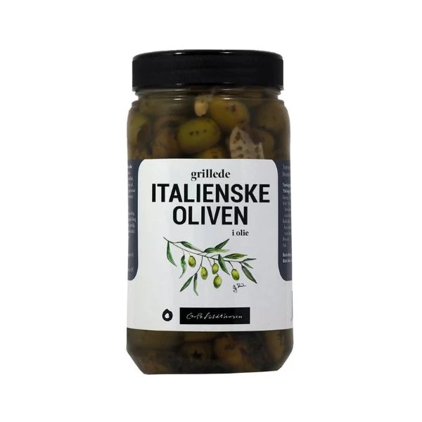 Grillede italienske oliven i olje Feldthusen 1,1 kg 221169 by FELDTHUSEN color Svart