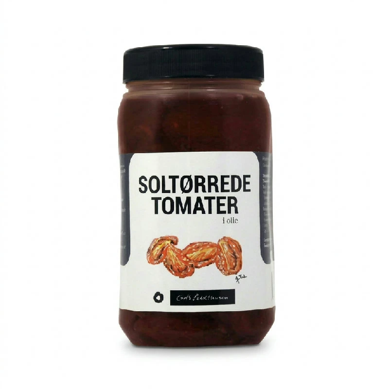 Soltørkede tomater i olje Feldthusen 1,1 kg 200402AB by FELDTHUSEN color Svart