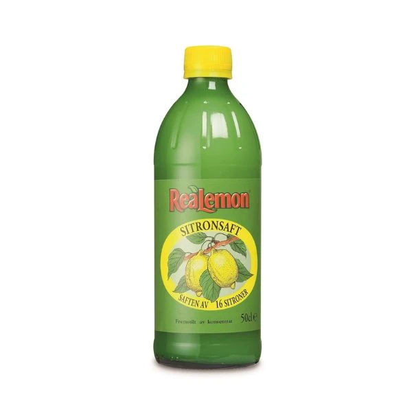 Sitronsaft Realemon 50CL 74747 by Realemon color Svart