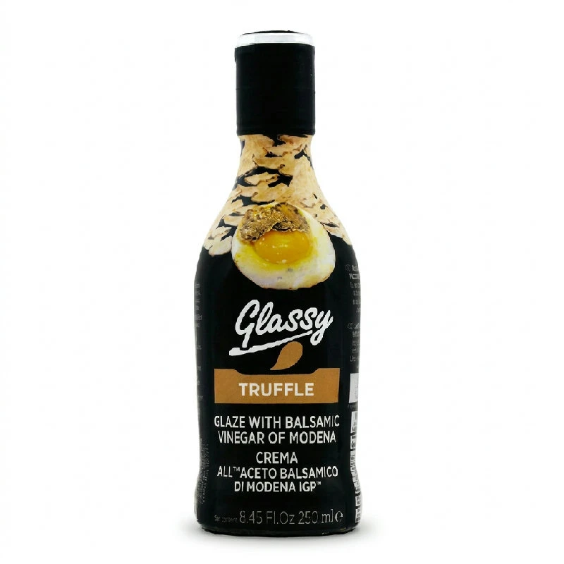 Balsamicoglaze Trøffel Glassy 250ML 307236 by Glassy color Svart