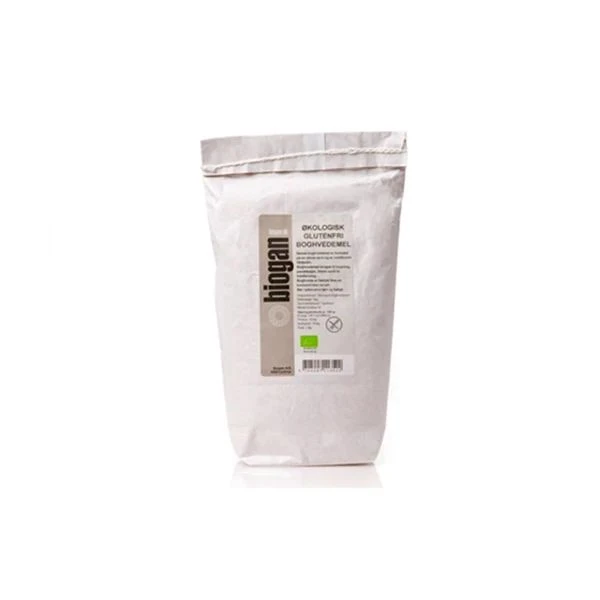 Bokhvetemel, glutenfri Øko Biogan 1KG 205048 by BIOGAN color Svart