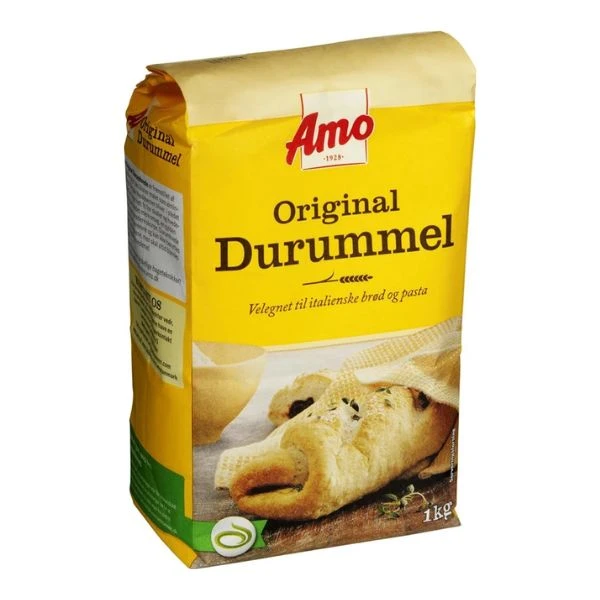 Hvetemel Durum Amo 1KG 25445 by AMO color Svart