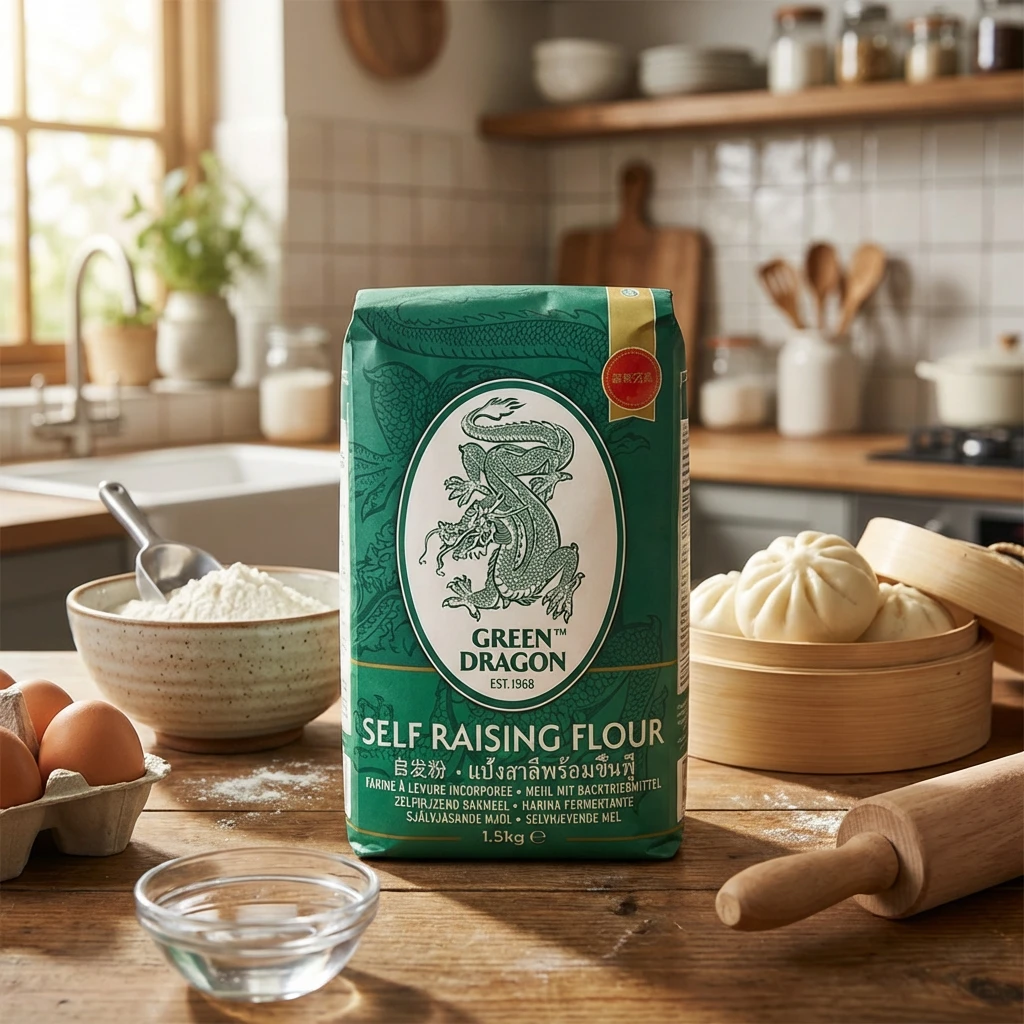 Green Dragon Selvhevende Spesialmel 1,5 kg 231463 by Green Dragon color Svart