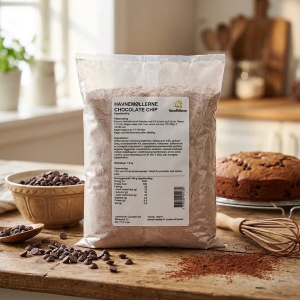 Melmix, chocolate chip sjokoladekake Havnemøllerne 1,8 kg 131023 by Havnemøllerne color Svart