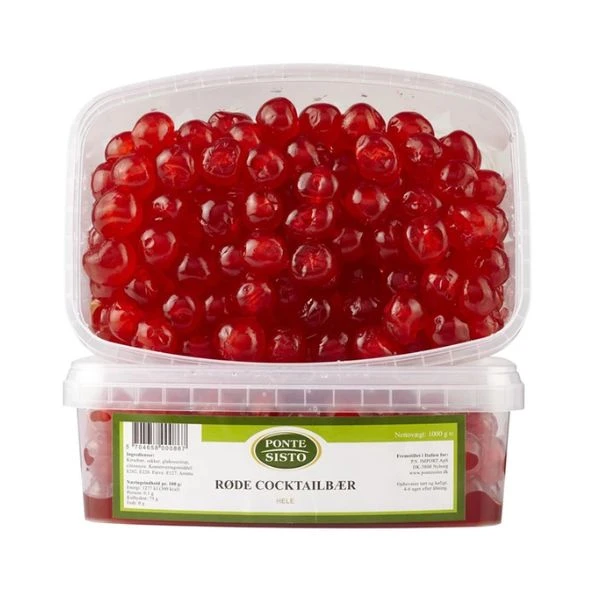 Cocktailbær rød hel Ponte Sisto 1 kg 159007 by Ponte Sisto color Svart