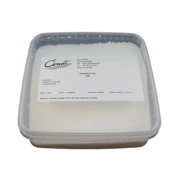 Malt/Isomalt Sukkererstatning Condi 1 kg 36509 by Condi color Svart