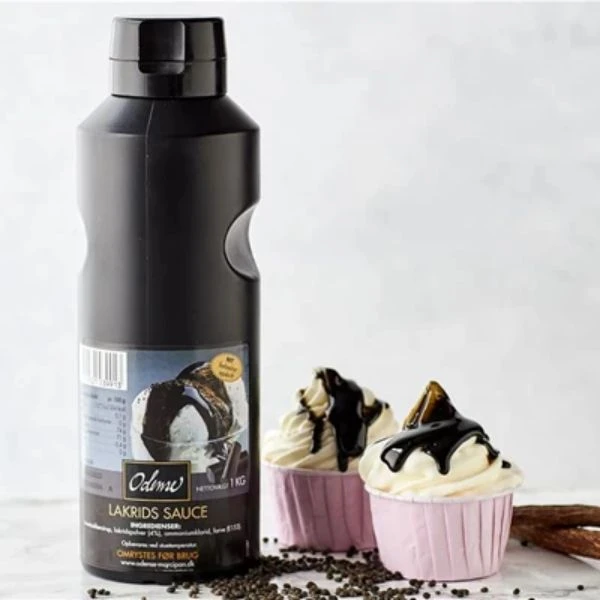 Dessertsaus med lakris Odense Marcipan 1 kg 271330 by Odense Marcipan color Svart