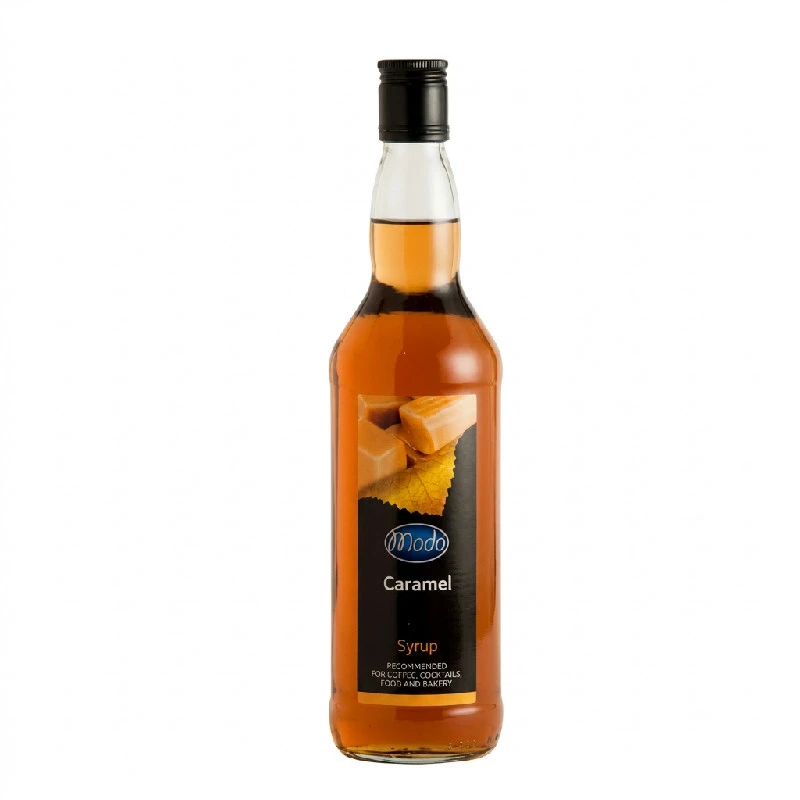 Modo Karamellsirup, PET FL 75 M29 by MODO color Svart