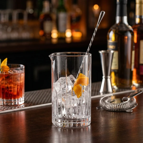 RCR Combo Mixinglass 65 cl Bar0696 by RCR Glas color Svart