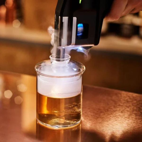 Flavour Blaster Glasslokk 6 stk. GLASSWARE_LID_SMOKE_TOP by Flavour Blaster color Svart