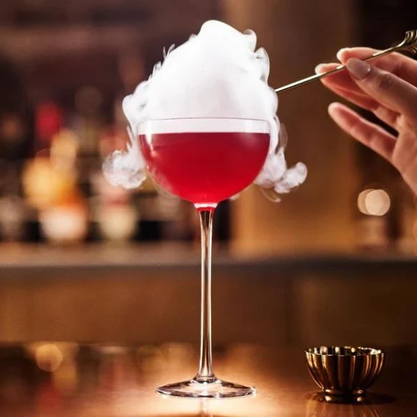 Bubble Glass 175ml 2 stk. GLASSWARE_BUBBLE_175ML_CLEAR by Flavour Blaster color Svart