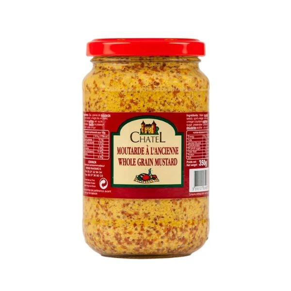 Sennep Grovkornet Sterk FR GL 370 G 96541 by CHATEL color Svart